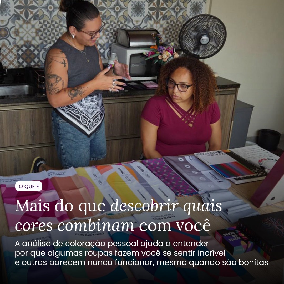 O que é coloração pessoal — Thaís Tagliatella