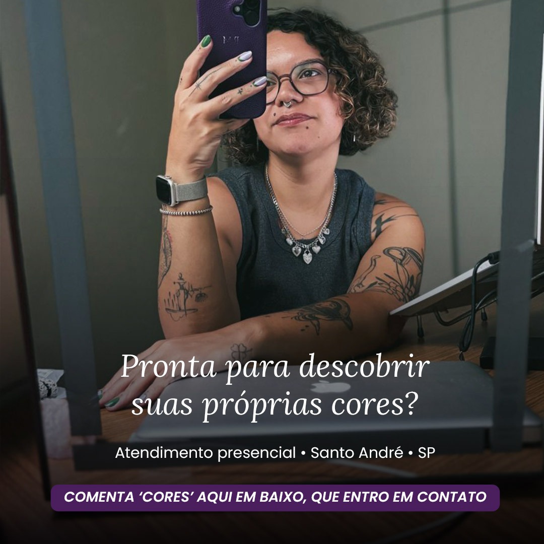 Pronta para descobrir suas próprias cores? — Santo André SP
